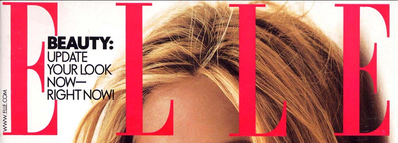 Elle, September, 2001